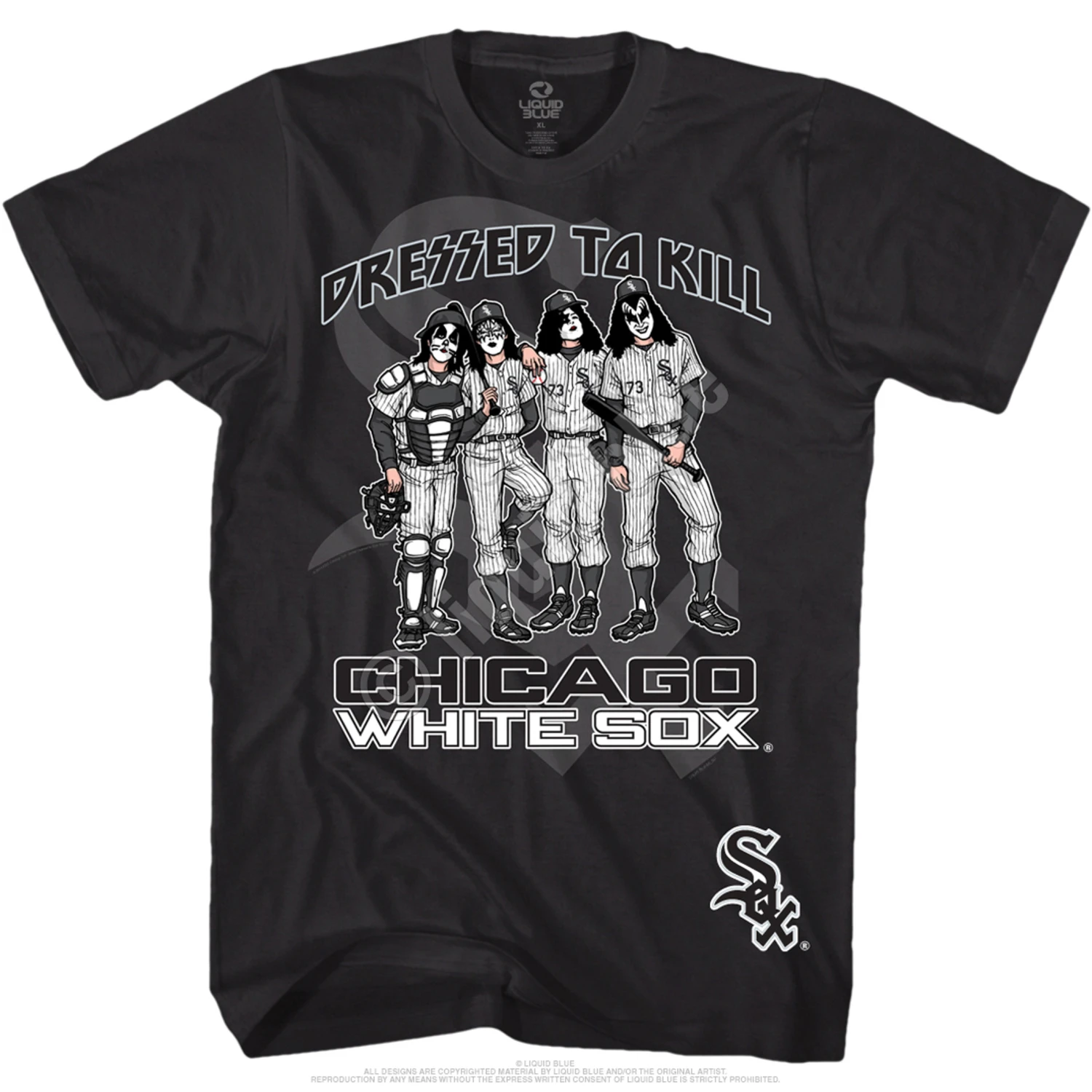 MLB Chicago White Sox Dressed To Kill Black T-Shirt 2 MLB Chicago White Sox Dressed To Kill Black T-Shirt - Image 2