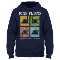 Pink Floyd Window Pane Hoodie -BOWIE Shop PF0001HDNAVf 14458.1664839610