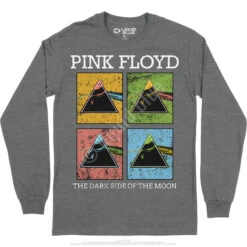 Pink Floyd Window Pane Long Sleeve T-Shirt -BOWIE Shop PF0001LSGPHf 09402.1664839626