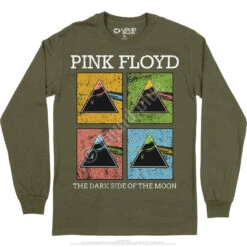 Pink Floyd Window Pane Long Sleeve T-Shirt -BOWIE Shop PF0001LSMLGf 13210.1664839626