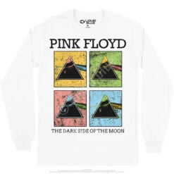 Pink Floyd Window Pane Long Sleeve T-Shirt -BOWIE Shop PF0001LSWHTf 53562.1664839626