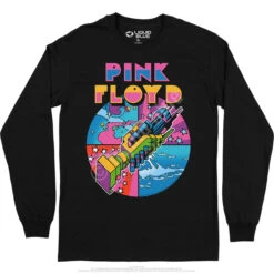 Pink Floyd WYWH Mod Long Sleeve T-Shirt -BOWIE Shop PF0002LSBLKf 98733.1664839867