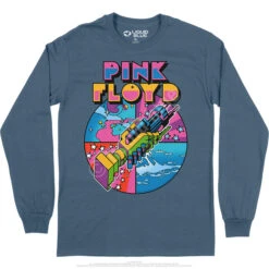 Pink Floyd WYWH Mod Long Sleeve T-Shirt -BOWIE Shop PF0002LSIBLf 31948.1664839867