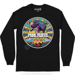 Pink Floyd Animals Mod Long Sleeve T-Shirt -BOWIE Shop PF0003LSBLKf 65380.1669961593