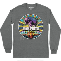 Pink Floyd Animals Mod Long Sleeve T-Shirt -BOWIE Shop PF0003LSGPHf 36752.1669961593