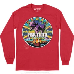 Pink Floyd Animals Mod Long Sleeve T-Shirt -BOWIE Shop PF0003LSREDf 98371.1669961593