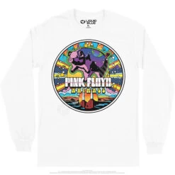 Pink Floyd Animals Mod Long Sleeve T-Shirt -BOWIE Shop PF0003LSWHTf 93079.1669961593