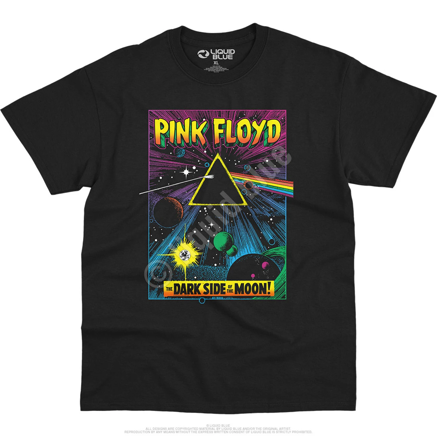 Pink Floyd Dark Side Pulp T-Shirt 2 Pink Floyd Dark Side Pulp T-Shirt - Image 2