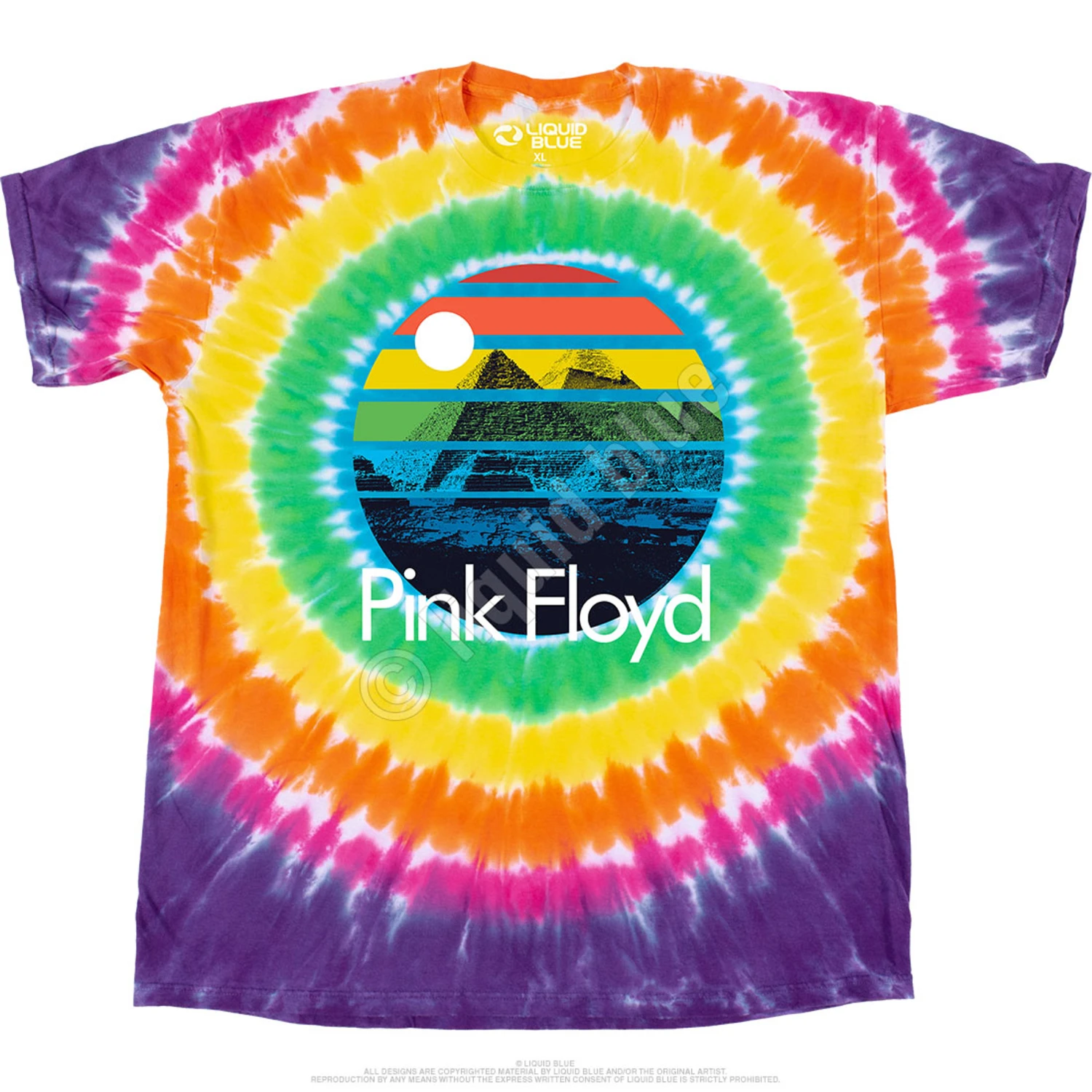 Pink Floyd Dark Side Sunset T-Shirt 2 Pink Floyd Dark Side Sunset T-Shirt - Image 2