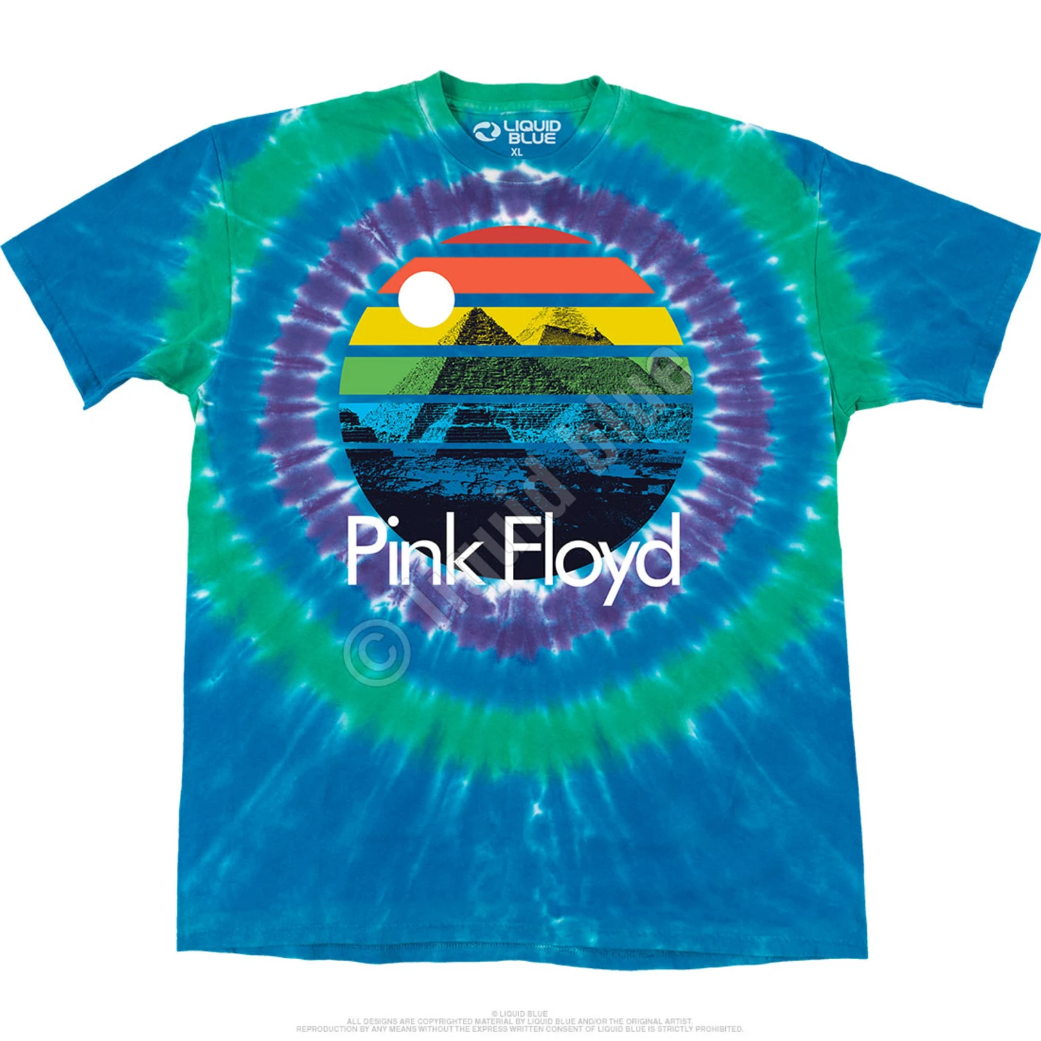 Pink Floyd Dark Side Sunset T-Shirt 4 Pink Floyd Dark Side Sunset T-Shirt - Image 4