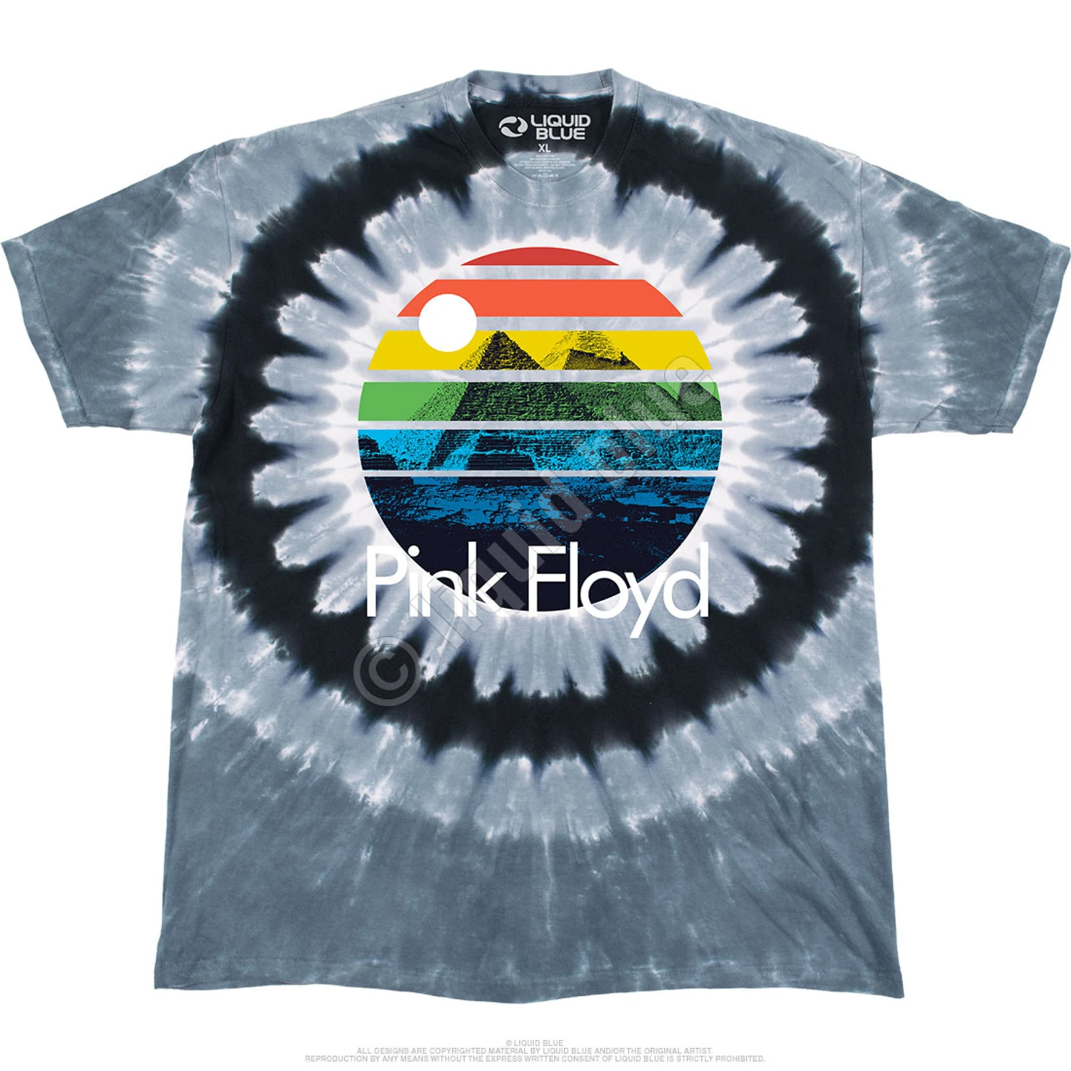 Pink Floyd Dark Side Sunset T-Shirt 6 Pink Floyd Dark Side Sunset T-Shirt - Image 6