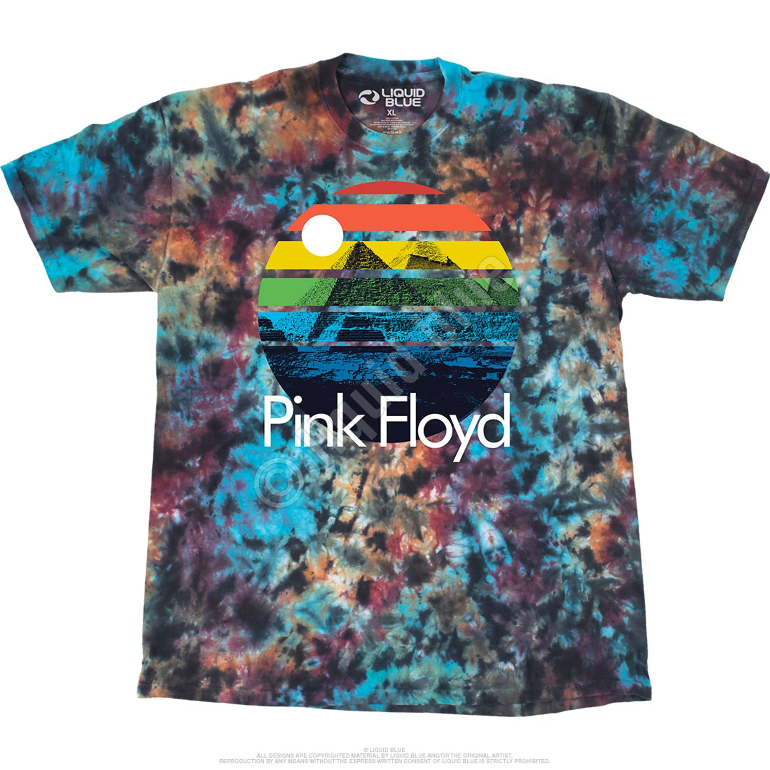 Pink Floyd Dark Side Sunset T-Shirt 13 Pink Floyd Dark Side Sunset T-Shirt - Image 13
