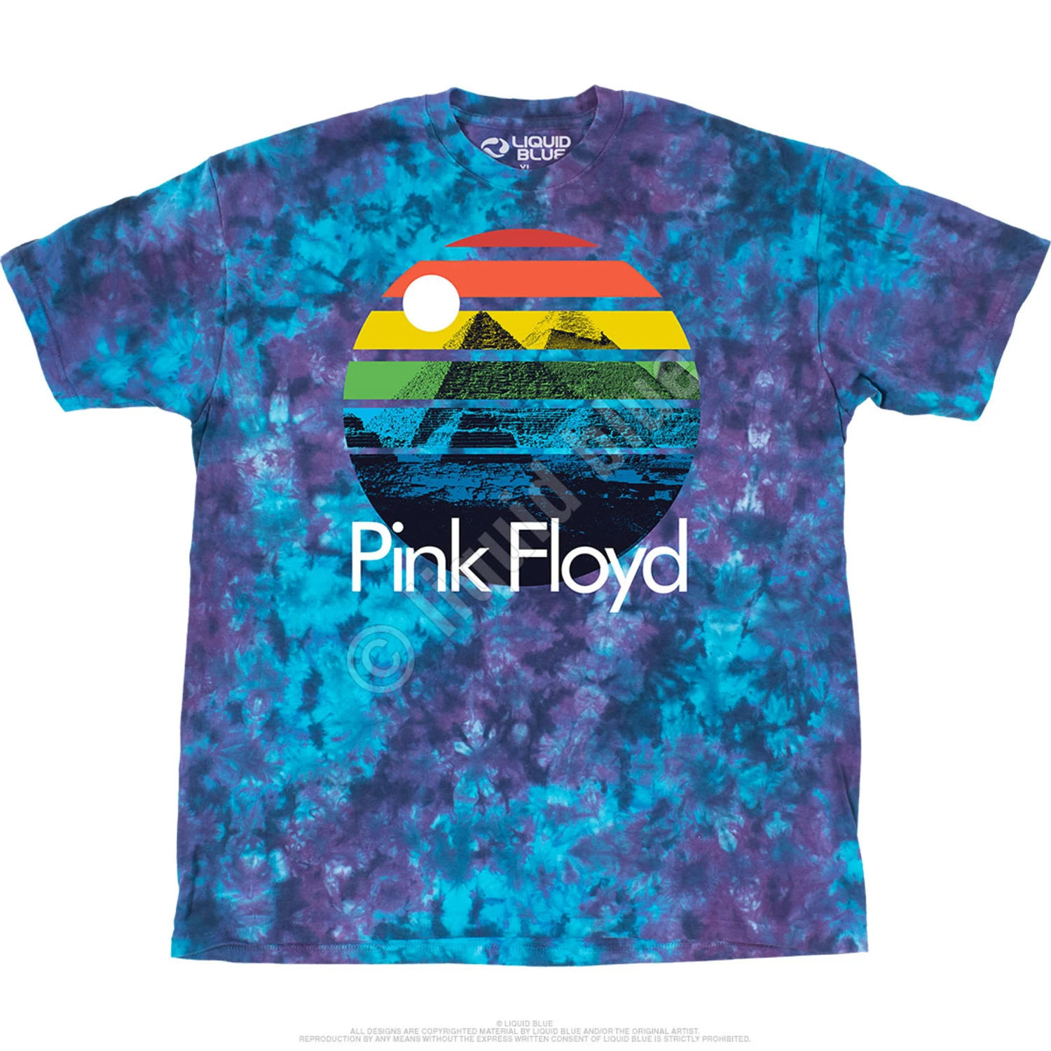 Pink Floyd Dark Side Sunset T-Shirt 15 Pink Floyd Dark Side Sunset T-Shirt - Image 15
