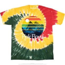 Pink Floyd Dark Side Sunset T-Shirt 30 Pink Floyd Dark Side Sunset T-Shirt -BOWIE Shop PF0005SSS04f 05088.1669962178