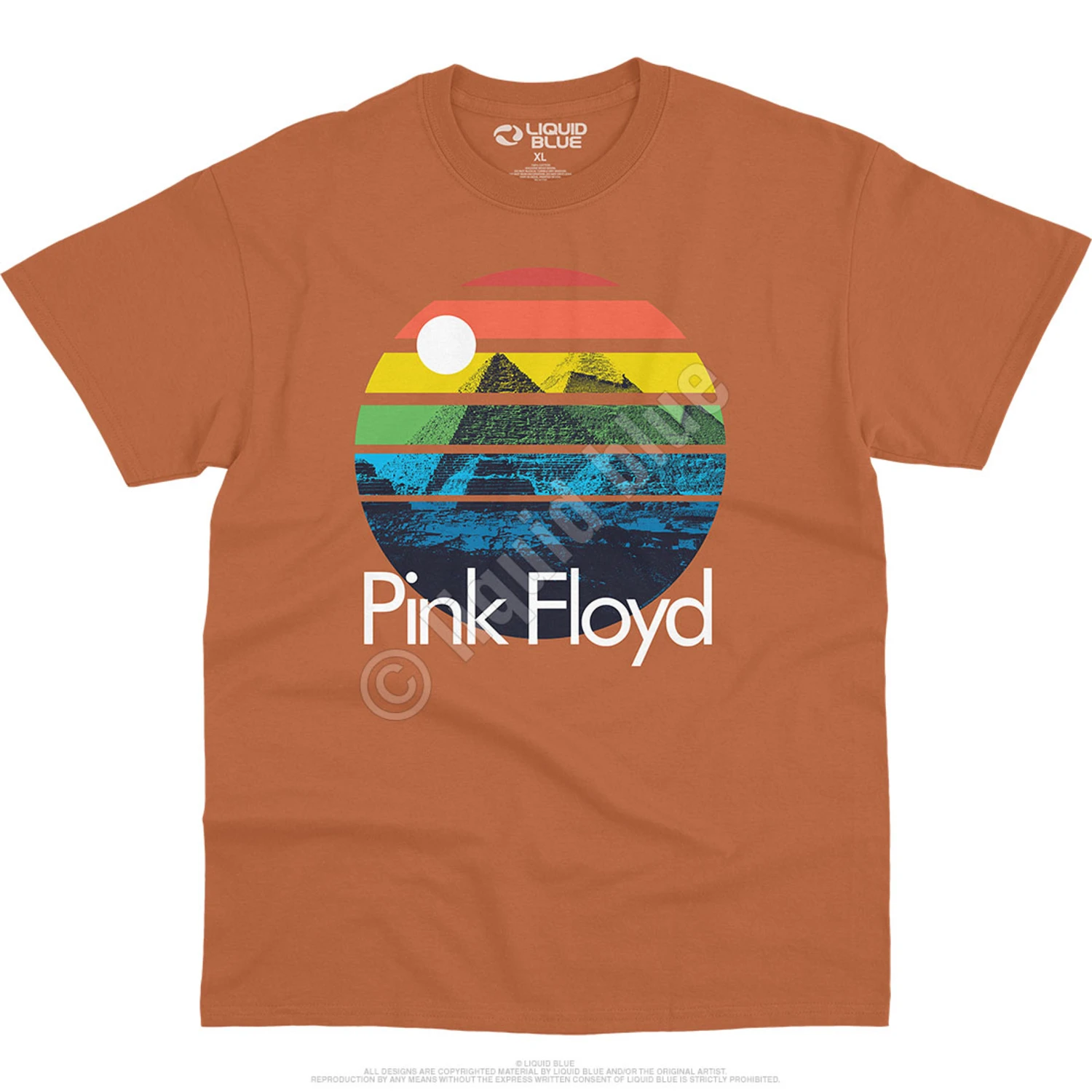 Pink Floyd Dark Side Sunset T-Shirt 20 Pink Floyd Dark Side Sunset T-Shirt - Image 20