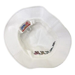 Dancin Bear White Bucket Hat 7 Dancin Bear White Bucket Hat -BOWIE Shop RET00309 2 91247.1647627871