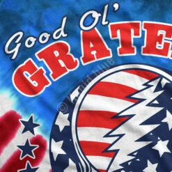 Good Ol GD Tie-Dye T-Shirt 8 Good Ol GD Tie-Dye T-Shirt -BOWIE Shop RET11524 artwork1 28656.1655139579