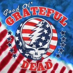 Good Ol GD Tie-Dye T-Shirt 7 Good Ol GD Tie-Dye T-Shirt -BOWIE Shop RET11524 artwork 36620.1655139579