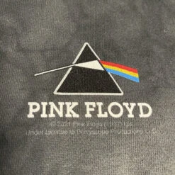Pink Floyd Dark Side 1/4 Zip Pullover Comfort Colors Tie-Dye Sweatshirt -BOWIE Shop RET12890f artwork2 69158.1678371367