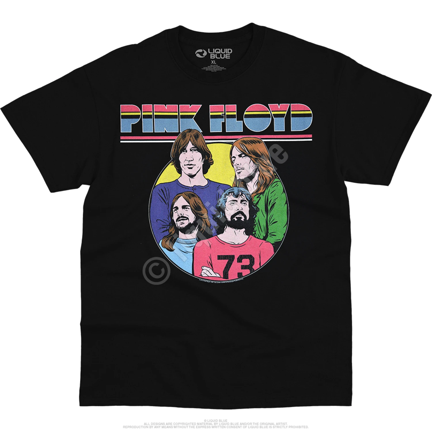 Pink Floyd Ordinary Men Black T-Shirt 2 Pink Floyd Ordinary Men Black T-Shirt - Image 2