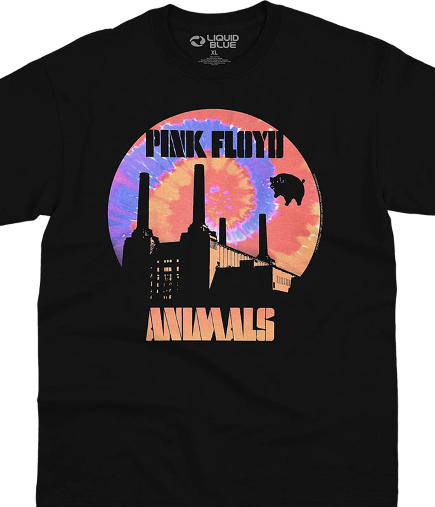 Pink Floyd When Pigs Fly Black T-Shirt 1 Pink Floyd When Pigs Fly Black T-Shirt