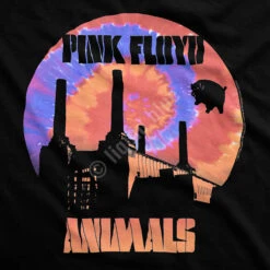 Pink Floyd When Pigs Fly Black T-Shirt 5 Pink Floyd When Pigs Fly Black T-Shirt -BOWIE Shop RET31958f artwork 35915.1576620950