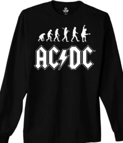 Rock Evolution Black Long Sleeve T-Shirt