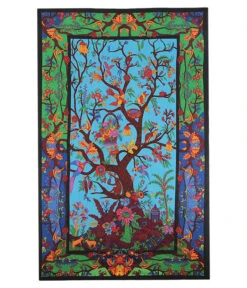Colorful Tree Of Life 3D Tapestry