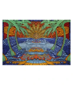Epic Surf 3D Tapestry
