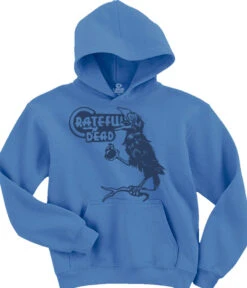 Bird Song Light Blue Hoodie