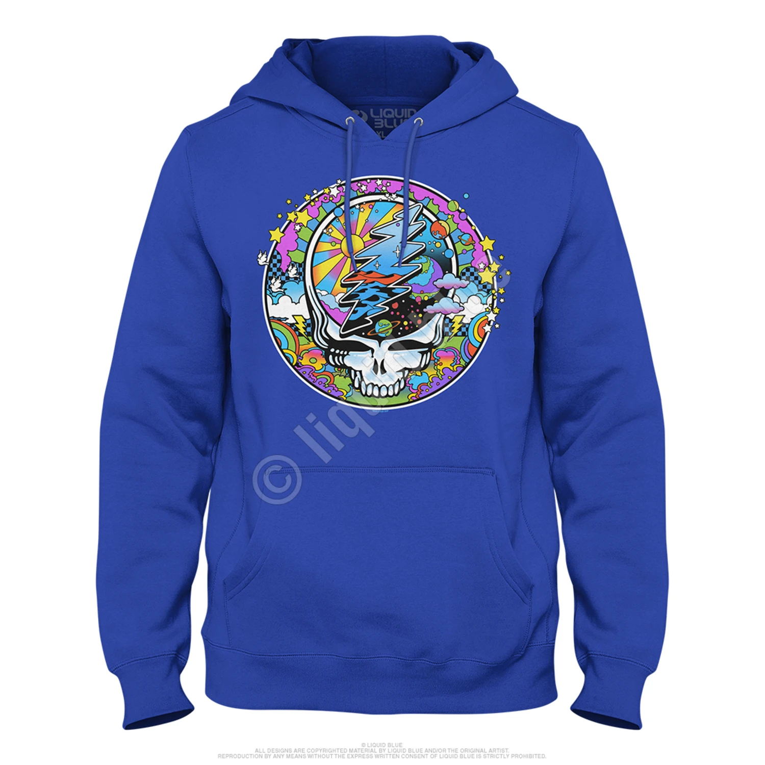 Mod Max SYFace Blue Hoodie 2 Mod Max SYFace Blue Hoodie - Image 2