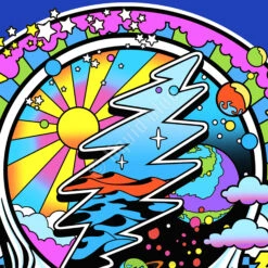 Mod Max SYFace Blue Hoodie 8 Mod Max SYFace Blue Hoodie -BOWIE Shop RET62359BLUf artwork1 25714.1628098406