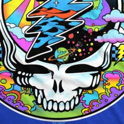 Mod Max SYFace Blue Hoodie 9 Mod Max SYFace Blue Hoodie -BOWIE Shop RET62359BLUf artwork2 26522.1628098406