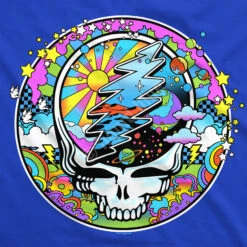 Mod Max SYFace Blue Hoodie 7 Mod Max SYFace Blue Hoodie -BOWIE Shop RET62359BLUf artwork 36168.1628098406