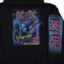 TNT Blacklight Black Sleeve Printed Hoodie -BOWIE Shop RET62923f artwork 16515.1650310511
