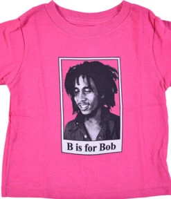 B Is For Bob Toddler Pink T-Shirt