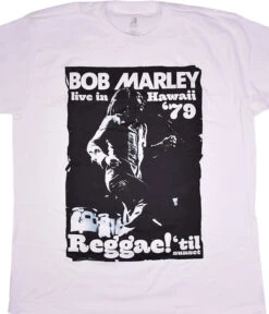 Marley Live In Hawaii White T-Shirt