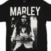 Marley Portrait Black T-Shirt