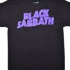 Black Sabbath Clasic Logo Black T-Shirt