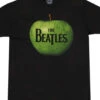Beatles Apple Logo Black T-Shirt