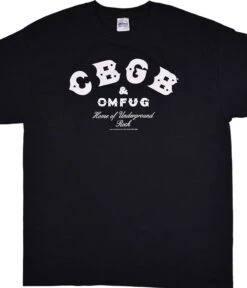 CBGB Logo Black T-Shirt