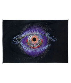 Cosmic Eye Digital Art Print Tapestry