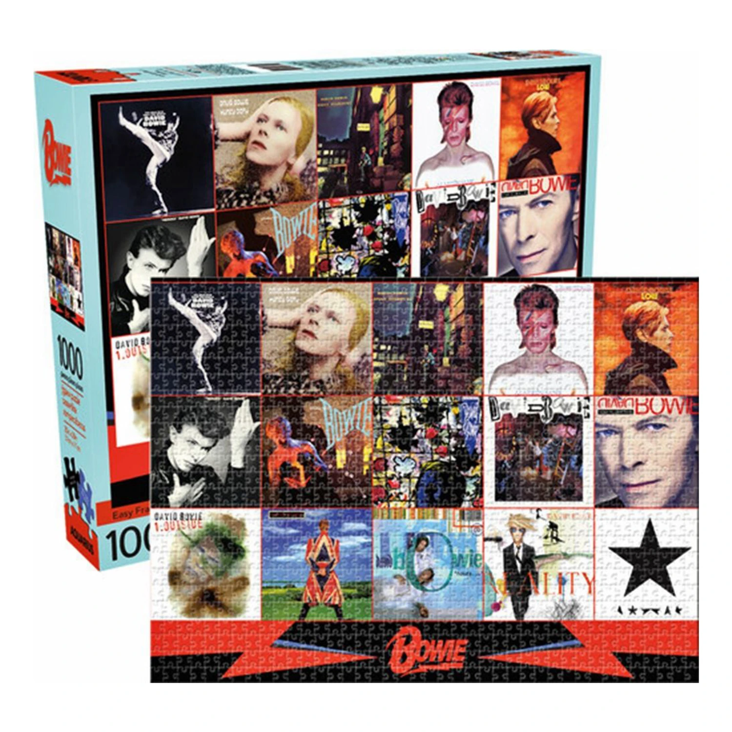 David Bowie Albums 1000pc Puzzle 2 David Bowie Albums 1000pc Puzzle - Image 2