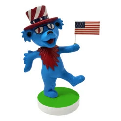 GD Bobblehead 4th Of July Dancing Bear -BOWIE Shop RETGD4JBBH 97370.1655139568