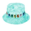 Dancin Bear Tie-Dye Green Bucket Hat