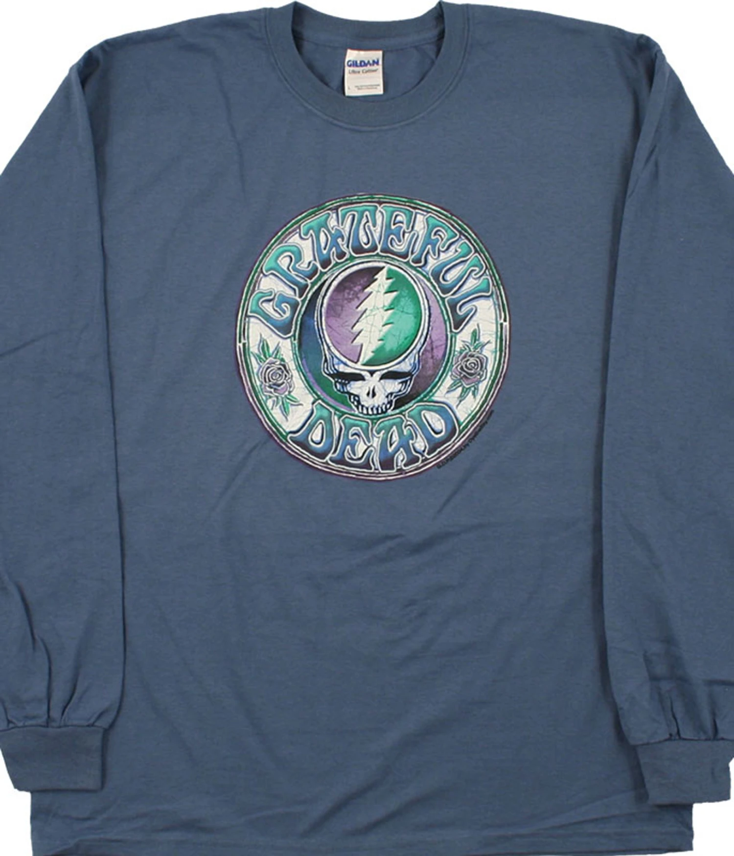 Batik SYF Blue Long Sleeve T-Shirt 1 Batik SYF Blue Long Sleeve T-Shirt