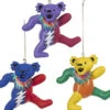 GD Dancing Bear 3pc Ornament Set