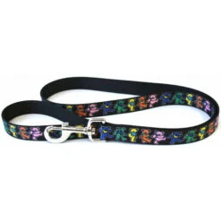 GD Dancing Bears Dog Leash Black -BOWIE Shop RETGDDBDL 92091.1389218781