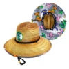 Dancing Bear Straw Sun Hat