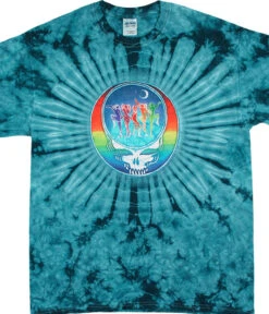 GD Dancing Face Tie-Dye T-Shirt